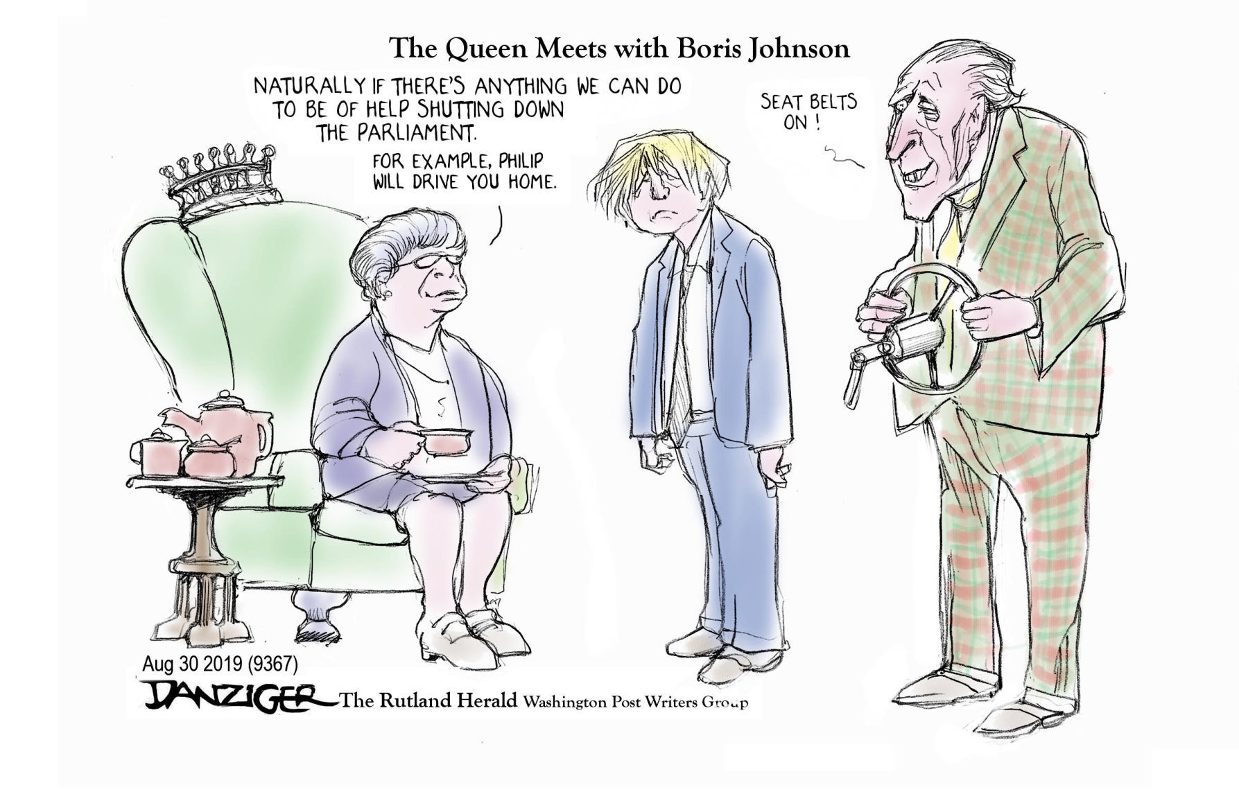 Jeff Danziger cartoon